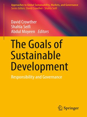 cover image of The Goals of Sustainable Development